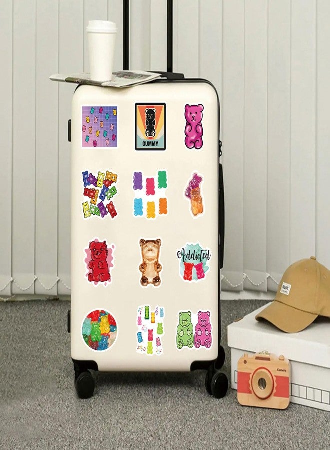 YEESACG 63Pcs Candy Sticker Kawaii Waterproof Pack | Aesthetics Vsco Funny Cool Deacls Graffiti Stickers Vinyl for Water Bottle Skateboard Luggage Laptop - Image 5